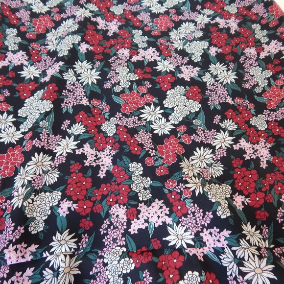 Ann Taylor Floral Ruffle Pencil Skirt Size 0 NWT - Picture 8 of 11